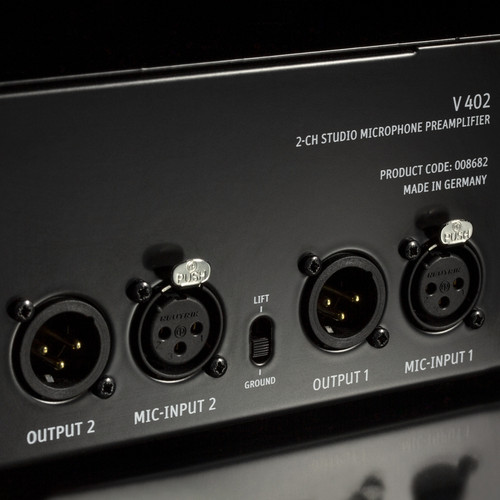 Neumann V 402 2-Channel Microphone Preamplifier (Discontinued)