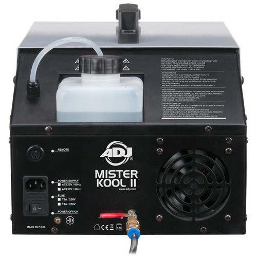 American DJ Mister Kool II Low-Lying Water Based Fog Fluid and Ice Cube Fog Machine