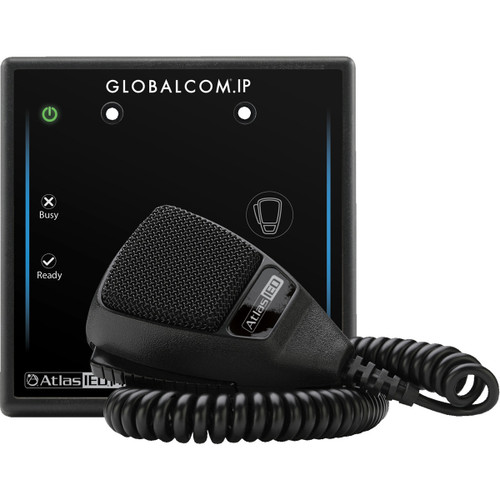AtlasIED IPCSD1 Digital Microphone Station with Dante Message Channels