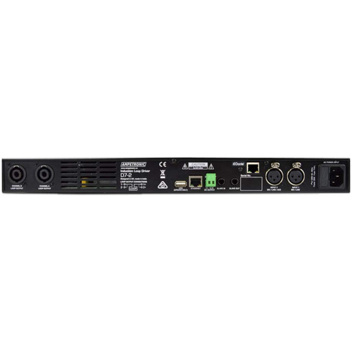 Listen Tech D7-2-Dante D Series 7 Amp MultiLoop Driver with Dante (Discontinued)