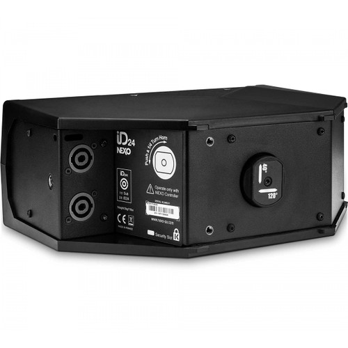 NEXO ID24-T9040 Compact Touring Speaker with a Rotatable 90 x 40 HF Horn - Black