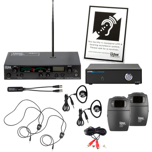Listen Tech LCS-120-01-D Wi-Fi/RF Advanced System (Dante) (Discontinued)