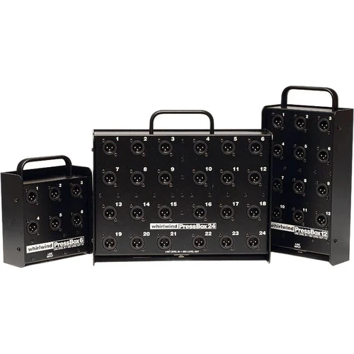 Whirlwind PB24 Passive Press Box with 1 Line In to 24 Mic Out