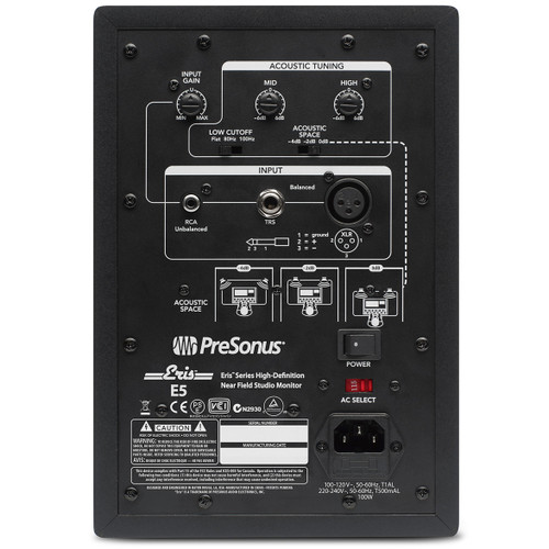 Home Recording Studio Package with 2 PreSonus Eris E5 Monitors, Studio 68c Ultra High Definition USB-C Compatible Audio Interface and an Advanced 49-Key USB MIDI Keyboard Controller (Discontinued Components)