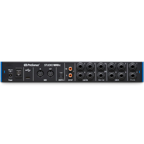Home Recording Studio Package with 2 Yamaha HS7 Monitors, Presonus Studio 1810c High Definition 18x8 USB-C Audio Interface and an Advanced 49-Key USB MIDI Keyboard Controller (Discontinued Components)