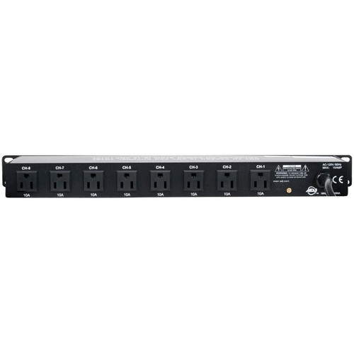 American DJ PC-100A Rackmount 8 Switch AC Power Center