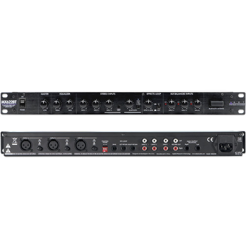Gym Sound System with 4 Flyable High-Output 130 dB SPL Electro-Voice 15" Speakers, Bluetooth and Wireless Mic System
