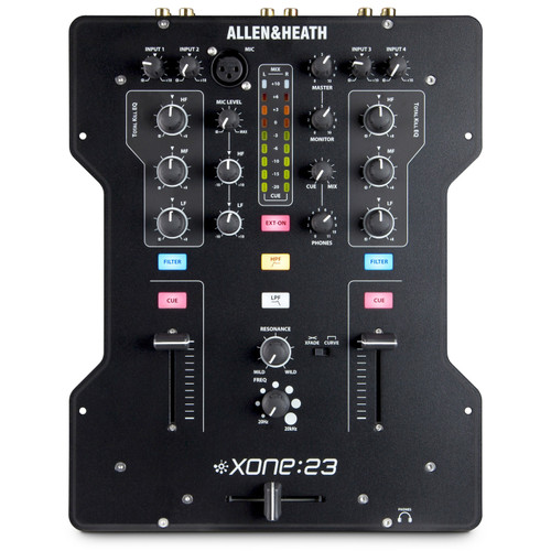 Allen & Heath Xone:23 Professional High Performance 2 + 2 Channel DJ Mixer