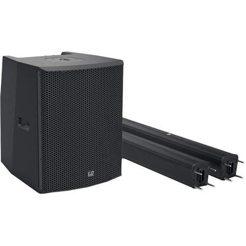 LD Systems MAUI 28 G2 Compact Bluetooth Column PA System with Built-In Mixer - Black (Discontinued)