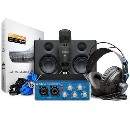 PreSonus AudioBox Studio Ultimate Bundle Deluxe Hardware/Software Recording Package (Discontinued)