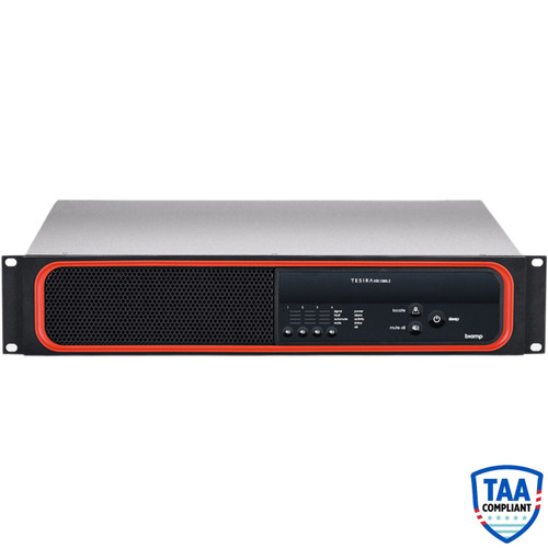 Biamp TesiraXEL 1200.2 4-Channel 2400W Asymmetric Dual Power Bank Amplifier