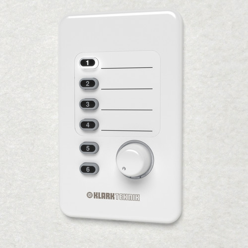 Klark Teknik CP8000UL Remote Control for Volume and Source Selection