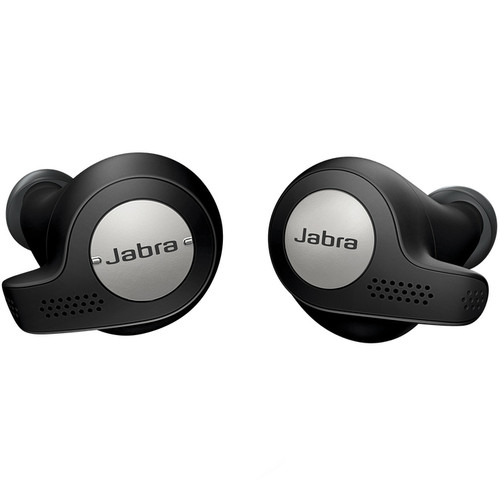 Jabra Elite Active 65t True Wireless Sweatproof Earbuds with Voice Assistant - Titanium Black (Discontinued)