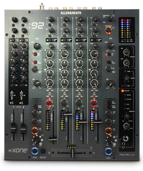 Allen & Heath Xone:62 6-Channel Club DJ Mixer