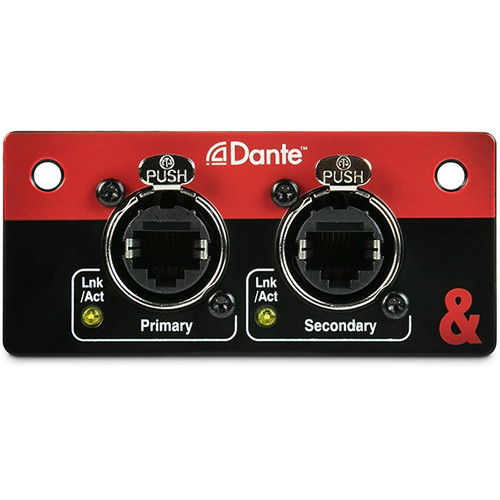 Allen & Heath SQ Dante 64 x 64 SQ Dante Card - 96kHz / 48kHz (Discontinued)