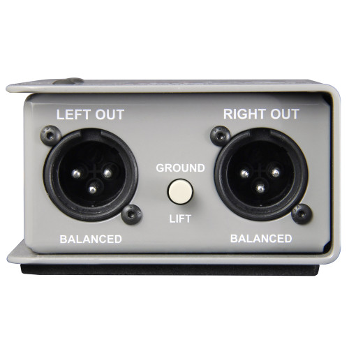 Radial Engineering Trim-Two Passive Stereo Direct Box with Level Control