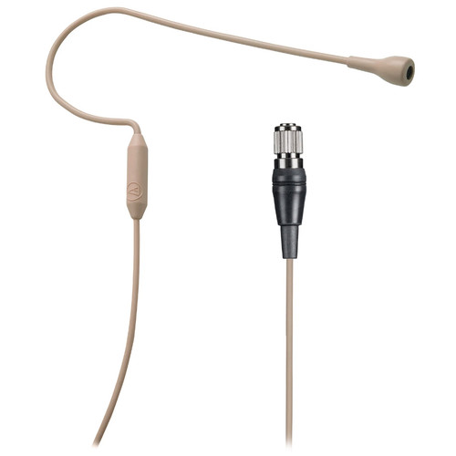 Audio-Technica PRO92cH-TH Omnidirectional Condenser Headworn Microphone - Beige