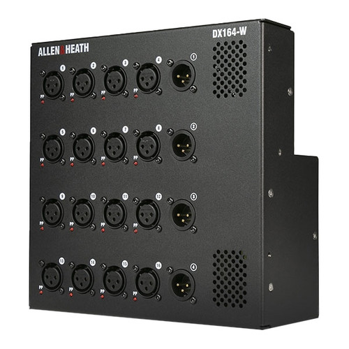 Allen & Heath DX164-W 16 XLR Input / 4 XLR Output Wall Mount DX Expander