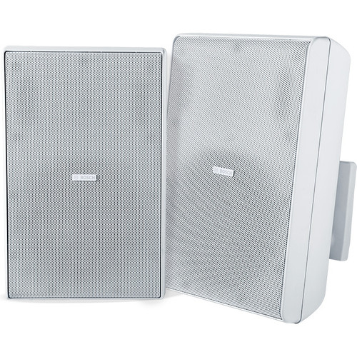 Bosch LB20-PC90-8L 8" 70/100V Weather-Resistant Cabinet Speakers - White Pair (Discontinued)