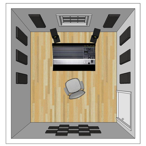 Primacoustic London 10 Panel Room Kit - Black