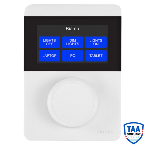 Biamp TEC-X 1000 Networked AV Control Pad
