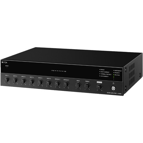 TOA A-812D Digital Mixer Amplifier 8 Input 120 Watts 