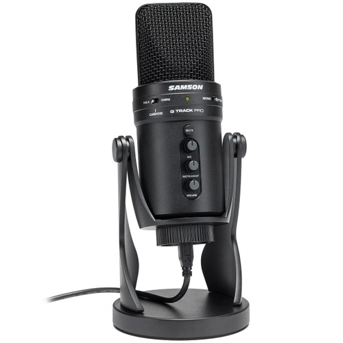Samson G-Track Pro Professional USB Microphone with Audio Interface