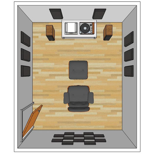 Primacoustic London 10 Panel Room Kit - Gray