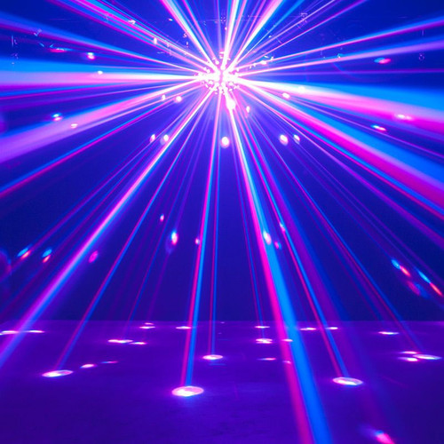 American DJ Starburst 15W HEX RGBWA+Purple LED Effects Light
