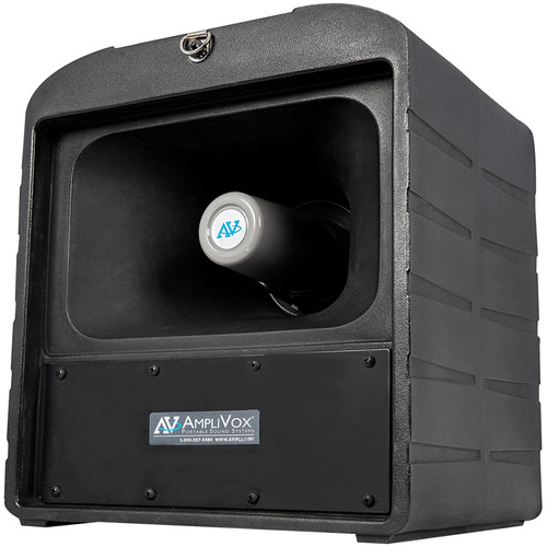 AmpliVox SW6827 Aquatic Wireless Fitness Package with Mega Hailer Bluetooth PA System, Waterproof Headset Microphone and Waterproof Fitness Belt