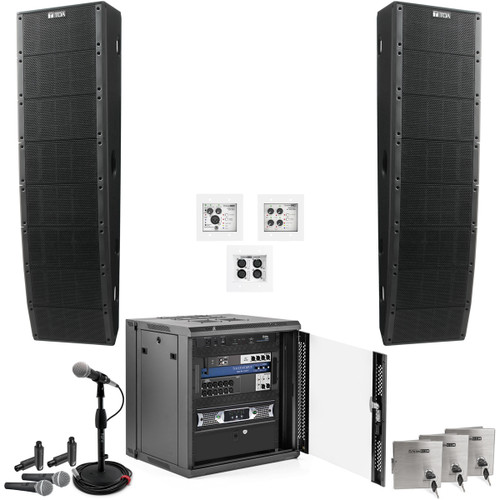 TOA gym speaker system