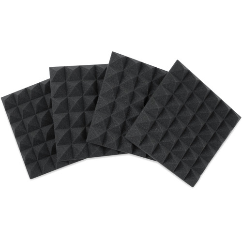 Gator GFW-ACPNL1212PCHA-4PK Acoustic Pyramid Panels
