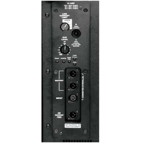 Yorkville SA221S 2x21" Synergy Array Active Powered Subwoofer