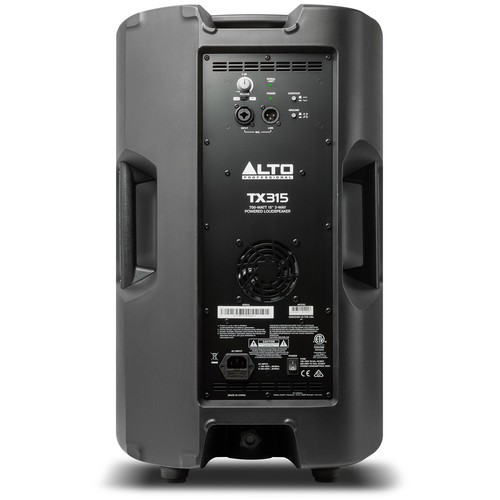 Back of Alto TX315 Loudspeaker