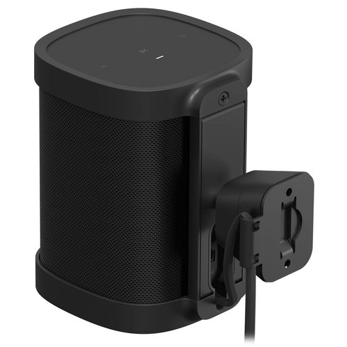Sonos Wall Mounts for One, One SL and PLAY:1 Speakers, Black Pair (Discontinued)