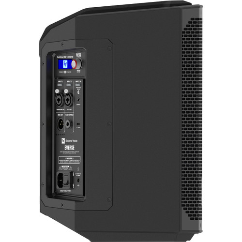 Electro-Voice EVERSE 8 Portable Battery-Powered 8" 400W Weatherized Loudspeaker with Bluetooth - Black