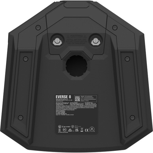 Electro-Voice EVERSE 8 Portable Battery-Powered 8" 400W Weatherized Loudspeaker with Bluetooth - Black