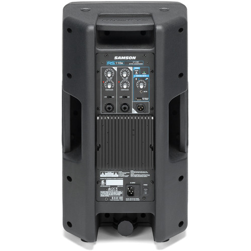 Back of Samson RS110A
