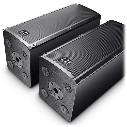 LD Systems DAVE 8 ROADIE Portable Active 1400W PA System with 2 Satellites, Subwoofer and 3-Channel Mixer (Discontinued)