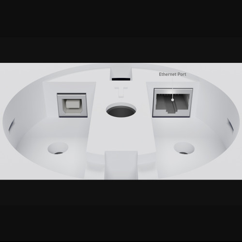 Shure Stem Ceiling Audio Network-Enabled Conference Room Ceiling Mic Array (Discontinued)