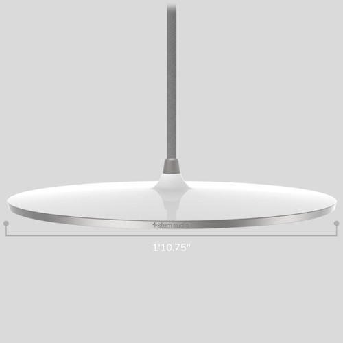 Shure Stem Ceiling Audio Network-Enabled Conference Room Ceiling Mic Array (Discontinued)