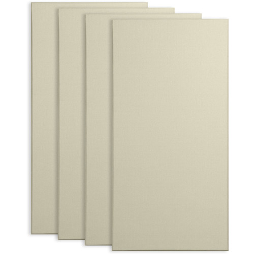 Primacoustic Broadband Absorber 24" x 48" x 3" Broadway Acoustic Panels, Square Edge - Beige, 4-Pack (Discontinued)