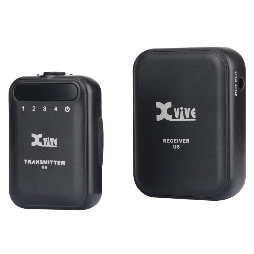 Xvive U6 2.4GHz Compact Wireless Mic System for DSLR/Video Cameras and Smartphones (Discontinued)