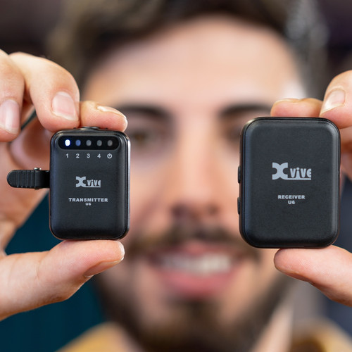Xvive U6 2.4GHz Compact Wireless Mic System for DSLR/Video Cameras and Smartphones (Discontinued)