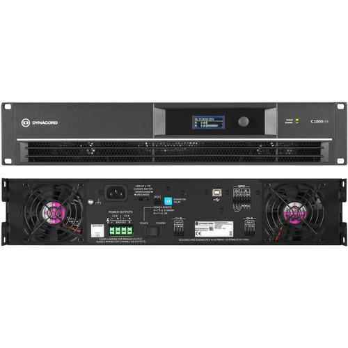 Gym Sound System with 8 Community R.5 Horn-Loaded Weather-Resistant Loudspeakers with Microphone and Bluetooth