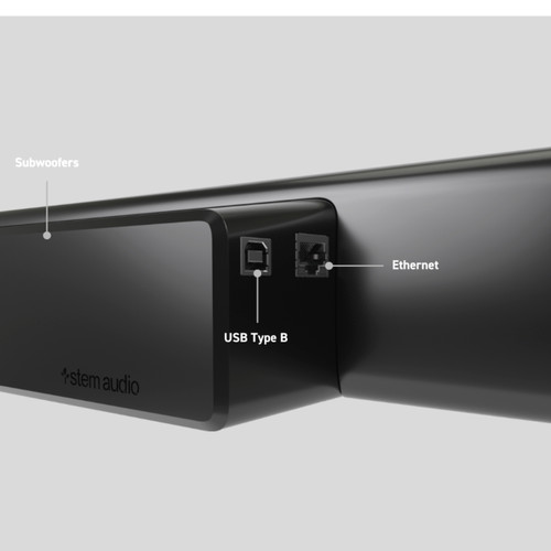 Shure Stem Wall Beamforming Microphone Array with Speaker (Discontinued)