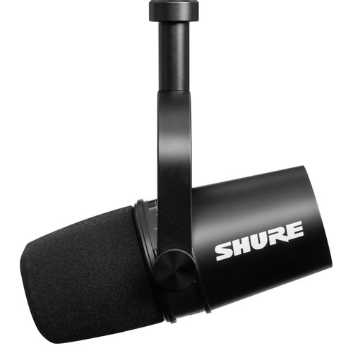 Shure MV7 Unidirectional Dynamic Podcast Microphone - Black (Discontinued)