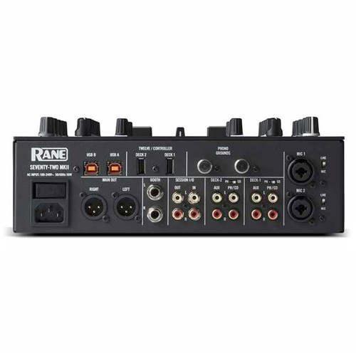Rane DJ SEVENTY-TWO MKII Premium 2-Channel DJ Scratch Mixer with Touchscreen and Serato DJ