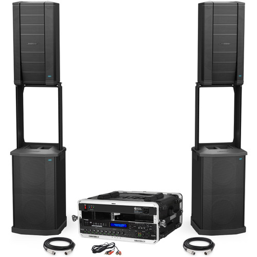 Bose F1 Dual Flexible Array Portable Church Sound System with 4000 Watts and Bluetooth Media Player (Discontinued Components)