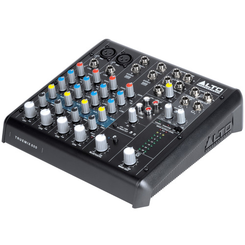 Alto TrueMix 600 6-Channel Analog Mixer with USB and Bluetooth
